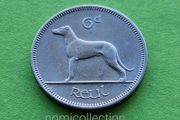 Ireland 1963 year 6 Pence.