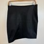 Bash asymmetrical leather skirt Image 8