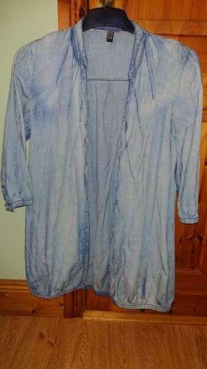 "Only" Denim Long Top/ Dress/ Jacket. Size 10