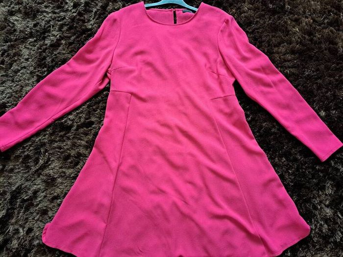 Pink Fuschia Dress uk14 XL