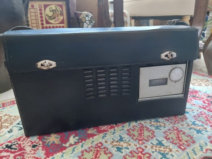 Vintage Philips N2205 portable cassette recorder original microphone