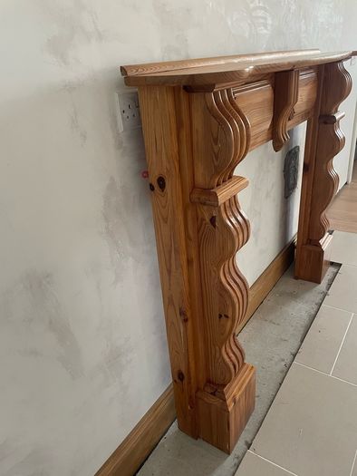 Pine Fire Surround
