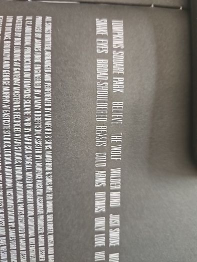 Mumford & Sons CD - Wilder Mind
