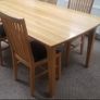 Oak dining table Image 10