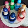 Wooden Toy Peg dolls (1507)(A3) mr 3 Image 8