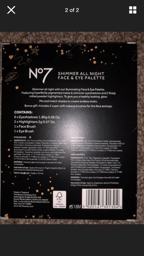 No7 Face & Eye Palette