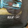 Born To Be Wild Biker T-shirt  Front and Back Print's  Size Medium Image 4