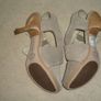 CLarks beige sandals Image 2