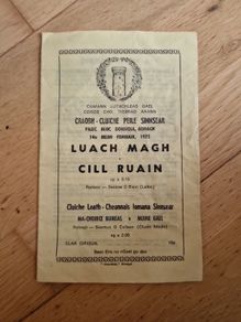 Original 1975 Tipperary County Senior Football Final  Programme