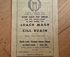 Original 1975 Tipperary County Senior Football Final  Programme