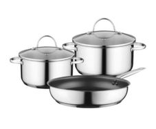 brand new Berghoff 3 piece induction hob cookware set