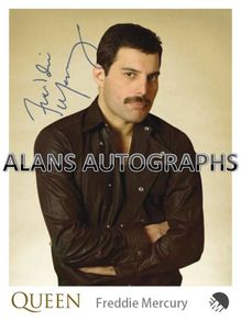 Queen - Freddie Mercury Autograph