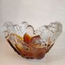 Vintage Amber Glass Bowl. Designed by Pertti Santalahti Image 2