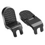 Ebike Motorcycle Electric Bike Pedals Folding Rear Passenger Footrest Pedal Pegs Bicycle Parts Easy Carry Storage Accesseries Image 2