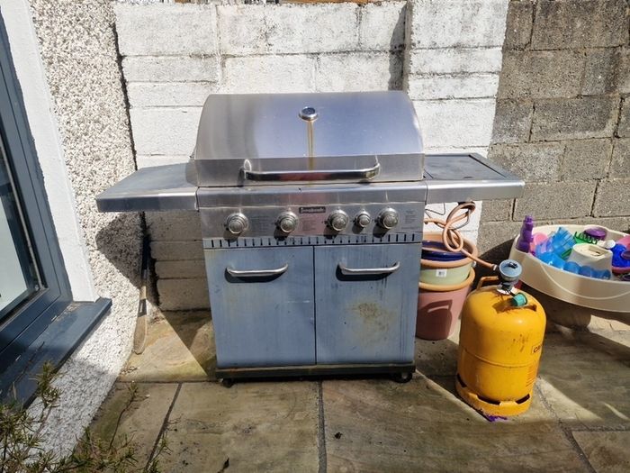 large gas BBQ