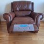 Leather couch Image 4