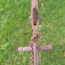 Genuine Antique Cart Jack Very Unusual And Rare Garden Ornament Image 5