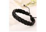 Black or Brown Leather Bracelet
