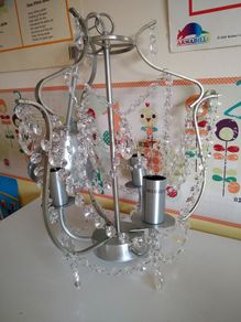Ikea Kristaller chandelier light