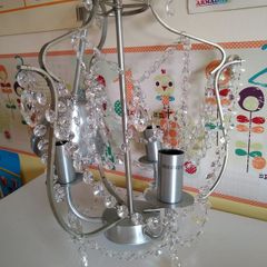 Ikea Kristaller chandelier light