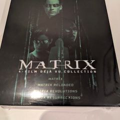 The Matrix 1-4 4k and blu ray boxset