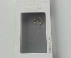 SIX Gold Plated Sterling Silver Earring