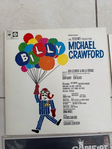 Vinyl bundle including Joseph and the amazing Technicolor dreamcoat, Camelot soundtrack, Robin Gibb and Michael Crawford