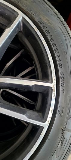 alloy wheels off BMW G30 2023