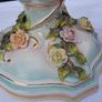 19th Century Hand Painted Dresden Porcelain Candle Stick (13") Image 10