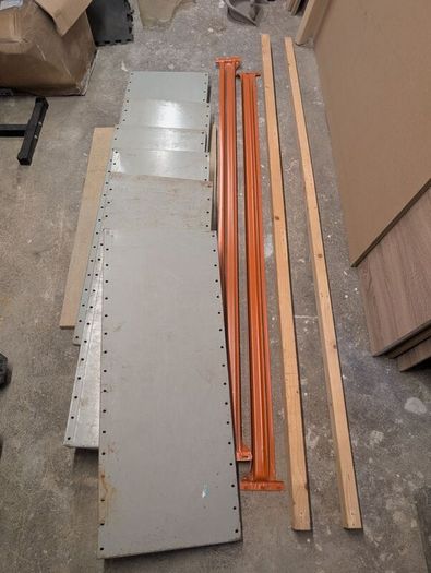 Garage shelves