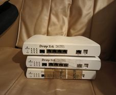 3 x DrayTek Vigor 2860N VDSL/ADSL Router Firewall with Wireless N & 6 Gigabit Ports & 3G