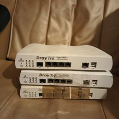 3 x DrayTek Vigor 2860N VDSL/ADSL Router Firewall with Wireless N & 6 Gigabit Ports & 3G