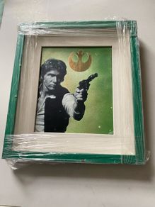 L.A. Hart (born 1973, contemporary Irish stencil and spray-paint artist known for pop-culture portraits like David Bowie,
