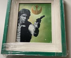 L.A. Hart (born 1973, contemporary Irish stencil and spray-paint artist known for pop-culture portraits like David Bowie,