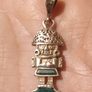 Antique Ethnic Sterling Silver Pendant Image 4
