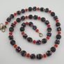 Antique Venetian Style Trade & Venetian WhiteHeart Glass Beads Necklace Image 7