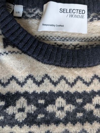 Selected Fair Isle jumper