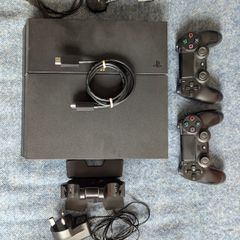 Sony PlayStation 4 Console with 2 Controllers and Charging Dock