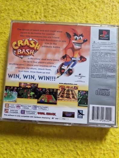 Crash Bash  Bandicoot PlayStation1 Ps1 the Ps2 games Original