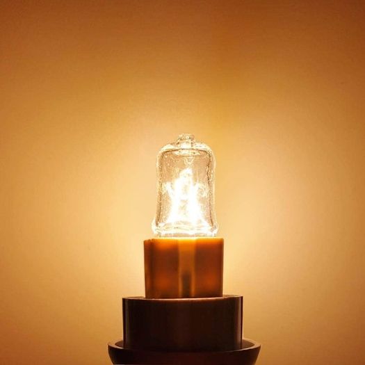 G9 Halogen Light Bulbs 40W, No Flickering, Dimmable, 600lm, 2800K, G9 Capsule Bulb, Warm White, 10 Pack