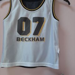 New David Beckham childs revirsible football top tag attached