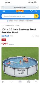 Garden paddling pool