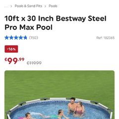 Garden paddling pool