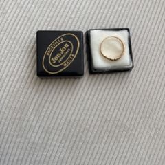 Vintage 9ct Gold Rope Twist Band Ring with Original 1987 Maltese Jeweler Box