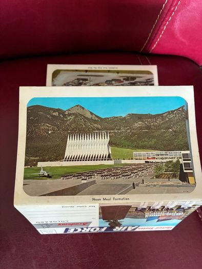 Vintage US Air Force Academy Souvenir Post Card