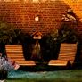 Luxury Acacia Wood Rocking Garden Lounger FSC Certified Ergonomic Relaxation Chair Image 3