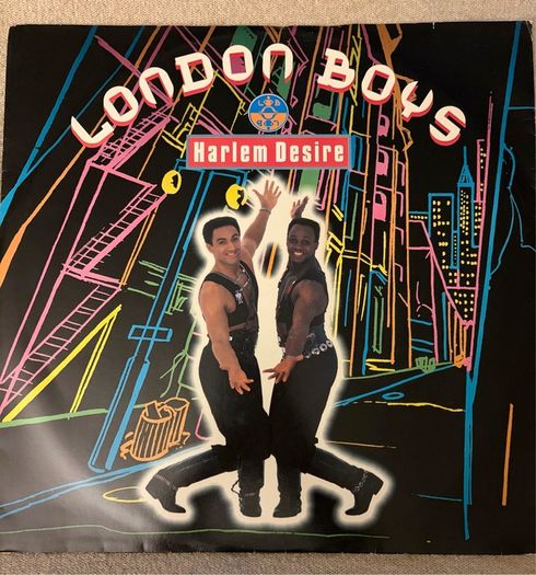 London Boys Harlem Desire Extended Mix 1989 UK 12 inch Vinyl