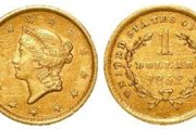 USA 1 dollar 22ct gold coin