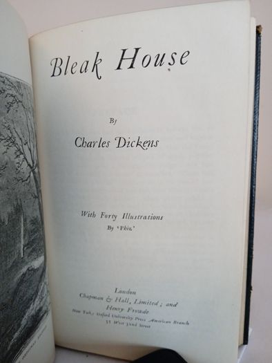 Bleak House by Charles Dickens. With Forty Illustrations by 'Phiz' (PT99)