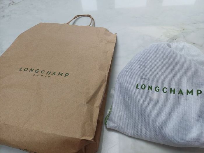 New Longchamp leather crossbody